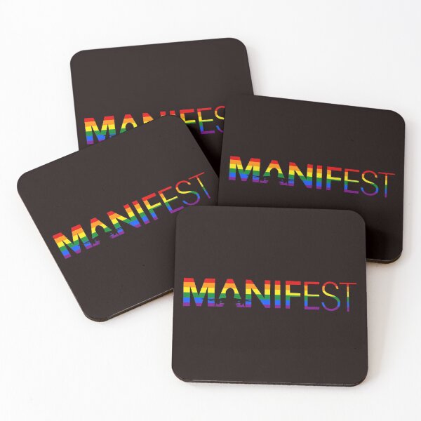 Item preview, Manifest Pride - LGBTQ Flag designed and sold by PrintStudioSTL.