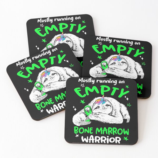 Item preview, Mostly running on Empty Bone Marrow Warrior designed and sold by ElizabethS809.