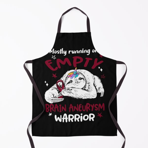 Item preview, Mostly running on Empty Brain Aneurysm Warrior designed and sold by ElizabethS809.
