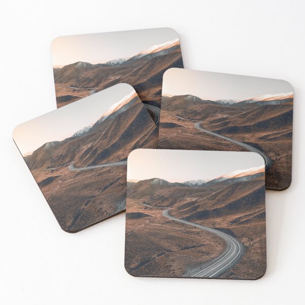 Item preview, Lindis Pass at Sunset in New Zealand designed and sold by albertholmes.