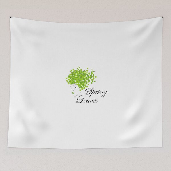 Item preview, Mother nature with spring leaves as hair  designed and sold by Shawlin Islam.