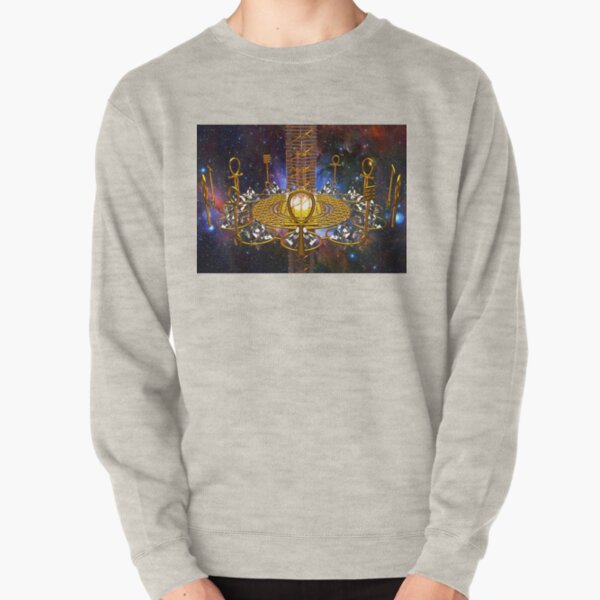Ankh DNA Repair Healing Code Pullover Sweatshirt