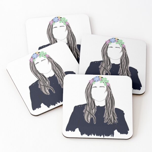 Item preview, Melissa Roxburgh in flower crown designed and sold by PrintStudioSTL.