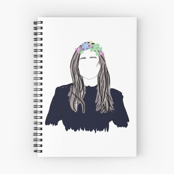 Item preview, Melissa Roxburgh in flower crown designed and sold by PrintStudioSTL.
