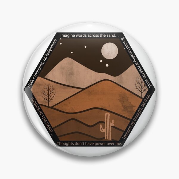Item preview, Mindfulness. The Hexagon Collection, the strongest shape symbolizing strength and wisdom, the shape chosen by wise bees. designed and sold by Orianah.
