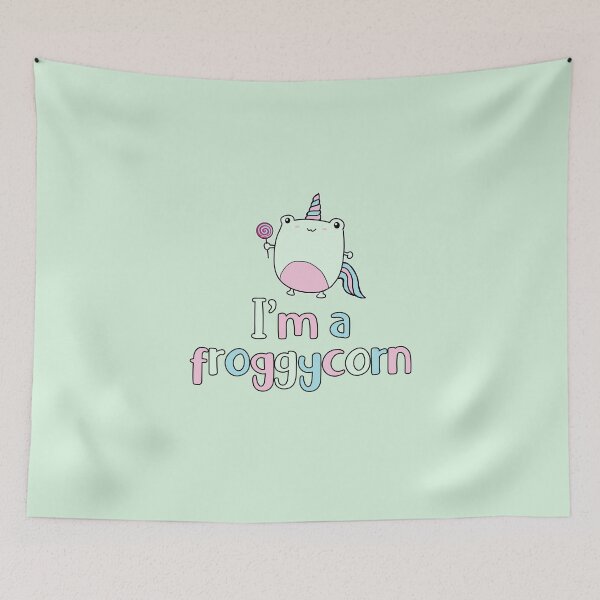 Item preview, Kawaii Froggy Unicorn - Froggycorn designed and sold by GrimButterfly.