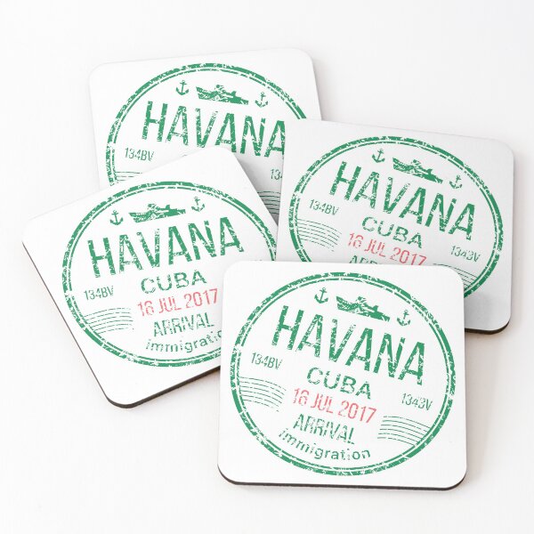 Item preview, Havana Cuba Stamp Post designed and sold by TheFuturistic.