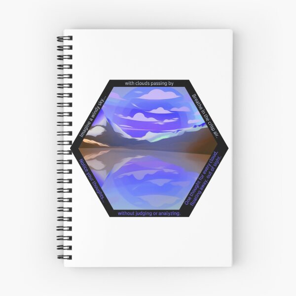 Item preview, Mindfulness. The Hexagon Collection, the strongest shape symbolizing strength and wisdom, the shape chosen by wise bees. designed and sold by Orianah.
