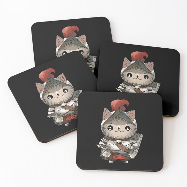 Item preview, Cat knight of sword and shield  designed and sold by BlytheKafer.