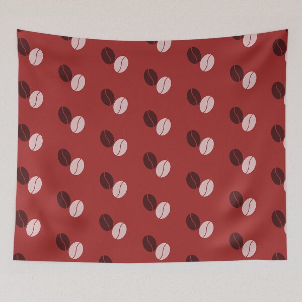 Item preview, Coffee beans pattern designed and sold by sarashzt.