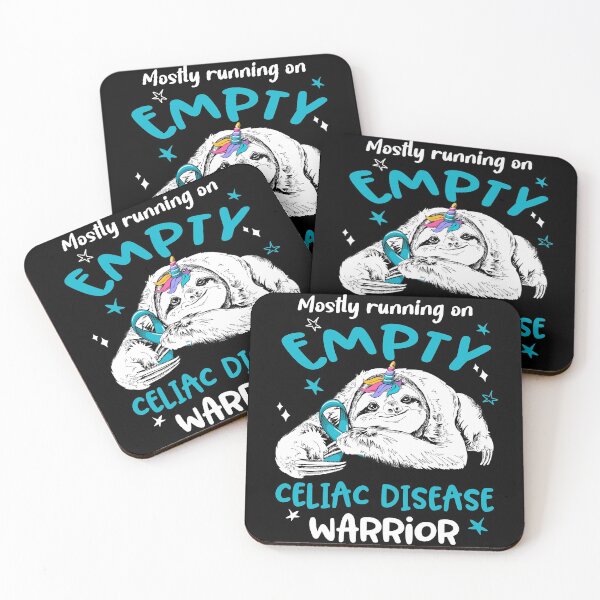 Item preview, Mostly running on Empty Celiac Disease Warrior designed and sold by ElizabethS809.