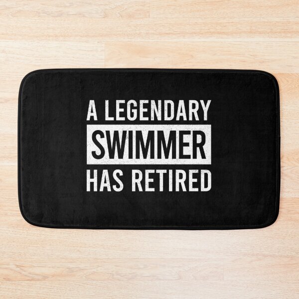 Item preview, A Legendary Swimmer Has Retired designed and sold by ProArtzilla.