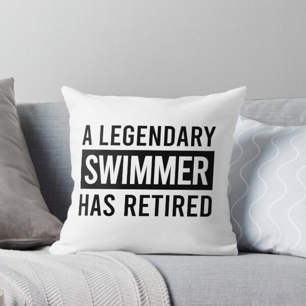 Item preview, A Legendary Swimmer Has Retired designed and sold by ProArtzilla.
