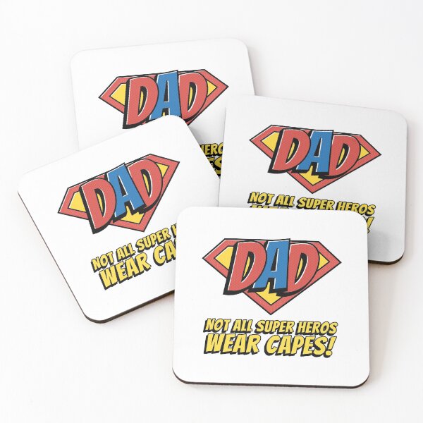 Item preview, Dad Not All Super Heros Wear Capes designed and sold by GlitterState.