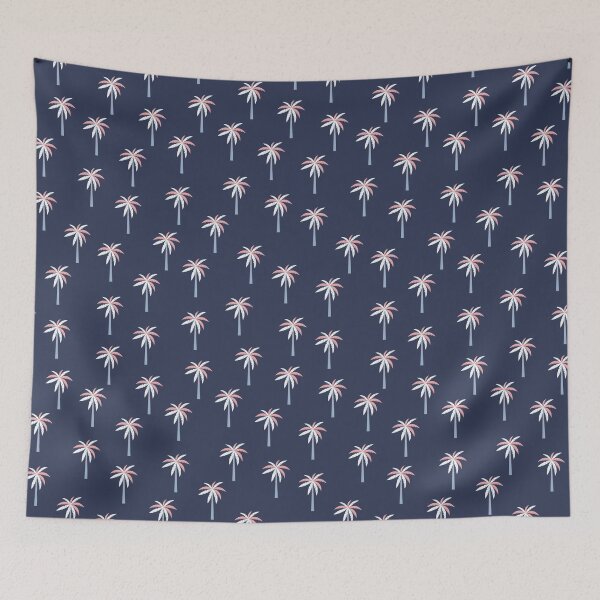 Item preview, Tropical pink palmtree pattern designed and sold by Arne Smet.