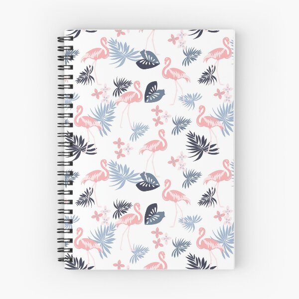 Item preview, Tropical pink and blue leaf pattern designed and sold by Arne Smet.