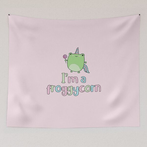Item preview, Froggycorn Kawaii Froggy Unicorn designed and sold by GrimButterfly.