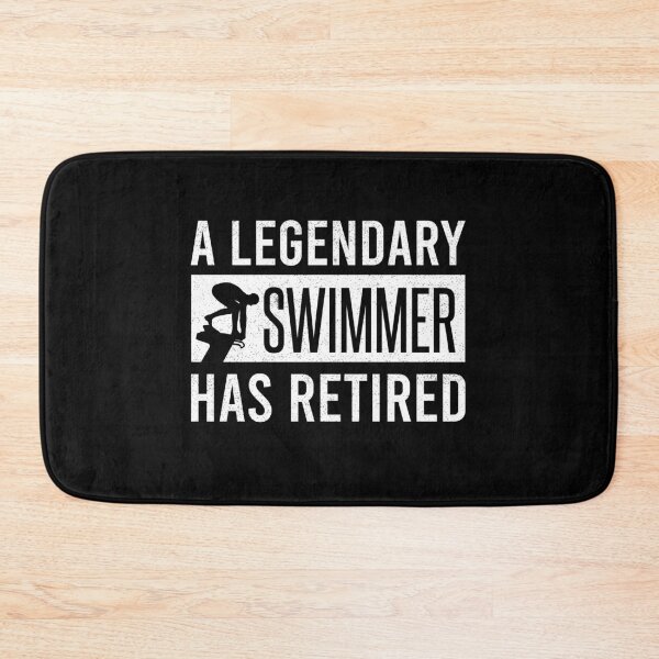 Item preview, A Legendary Swimmer Has Retired designed and sold by ProArtzilla.