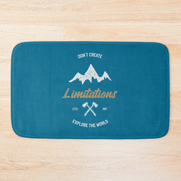 Item preview, No Limitations | Explore The World | Travel | Adventure | Hiking designed and sold by Safdar Ahmed.