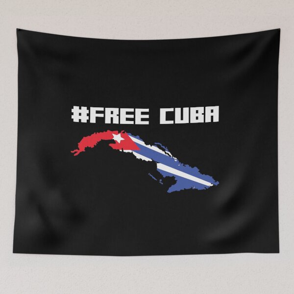 Item preview, Free Cuba - Viva La Vida - Cuban Flag designed and sold by teemenia.