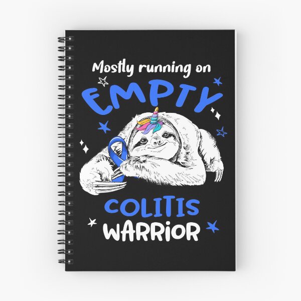 Item preview, Mostly running on Empty Colitis Warrior designed and sold by ElizabethS809.