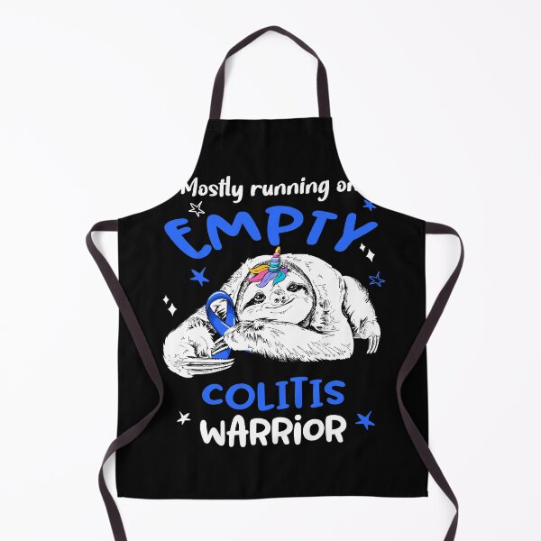 Item preview, Mostly running on Empty Colitis Warrior designed and sold by ElizabethS809.