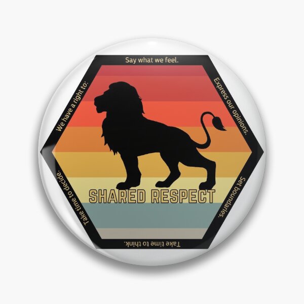 Item preview, Interpersonal Effectiveness DBT skills practice: Rights. The Hexagon Collection, the strongest shape symbolizing strength and wisdom, the shape chosen by wise bees. designed and sold by Orianah.