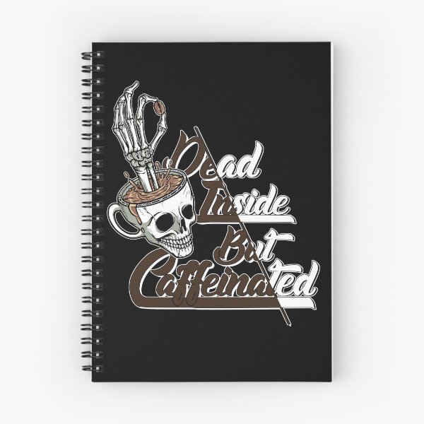 Item preview, Dead Inside But Caffeinated designed and sold by PlusPlayStore.
