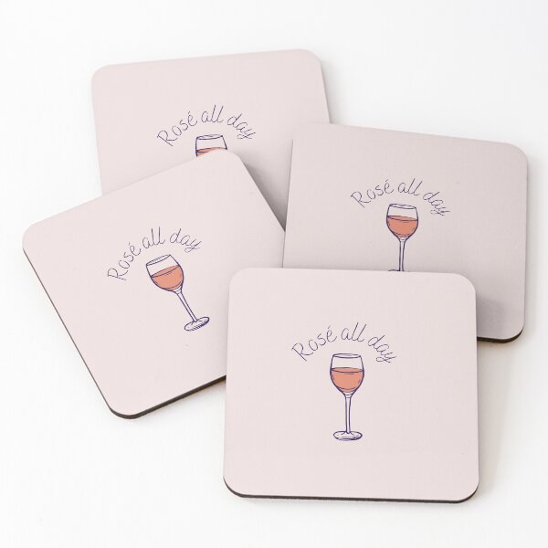 Item preview, Rosé all day, wine glass designed and sold by DGFashion.