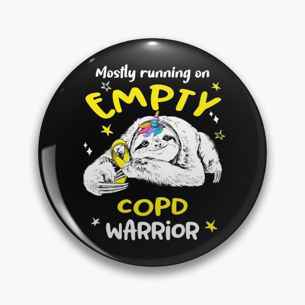 Item preview, Mostly running on Empty COPD Warrior designed and sold by ElizabethS809.
