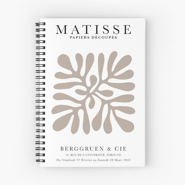 Item preview, Henri Matisse Beige Flower, Paper Decoupes Art Beige Colors, Matisse Cutout's designed and sold by re-make-.