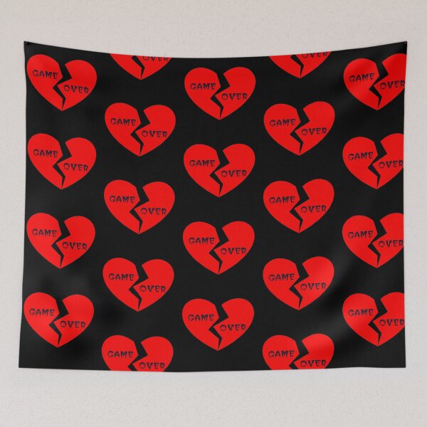 Item preview, Game Over Broken Heart designed and sold by SerpentSkyArts.