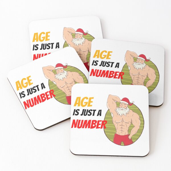 Item preview, AGE IS JUST A NUMBER designed and sold by MIKE'S PRINT ON DEMAND.
