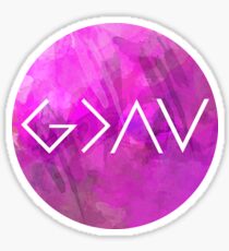 God Is Greater Than the Highs and Lows Sticker
