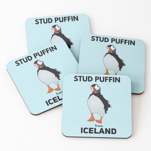 Item preview, Stud Puffin From Iceland, Cute Puffin Bird designed and sold by Ruby Jackson.