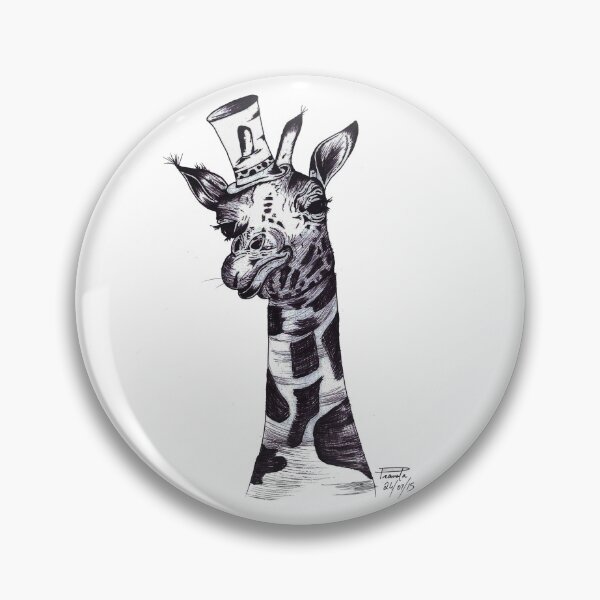 Item preview, Giraffe with Top Hat designed and sold by PreeBee.