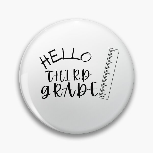 Item preview, Hello third grade back to school third grade crew third grade squad designed and sold by WeasleyF.