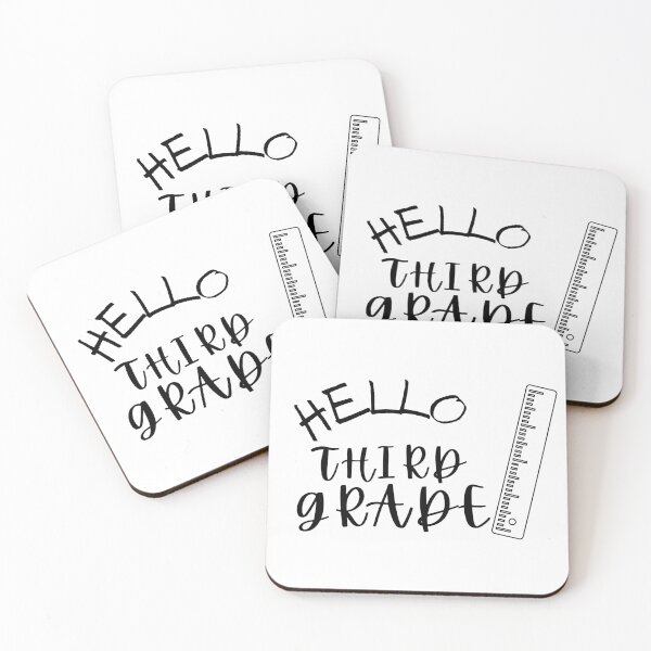 Item preview, Hello third grade back to school third grade crew third grade squad designed and sold by WeasleyF.