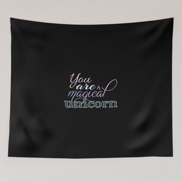 Item preview, Magical unicorn / Black designed and sold by valem97.