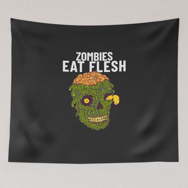 Item preview, Zombies Eat Flesh Parody designed and sold by art-fox.