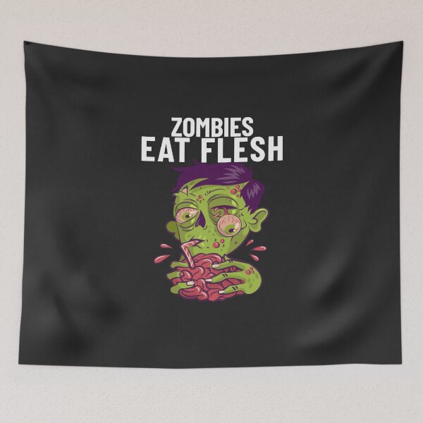 Item preview, Zombies Eat Flesh Parody designed and sold by art-fox.