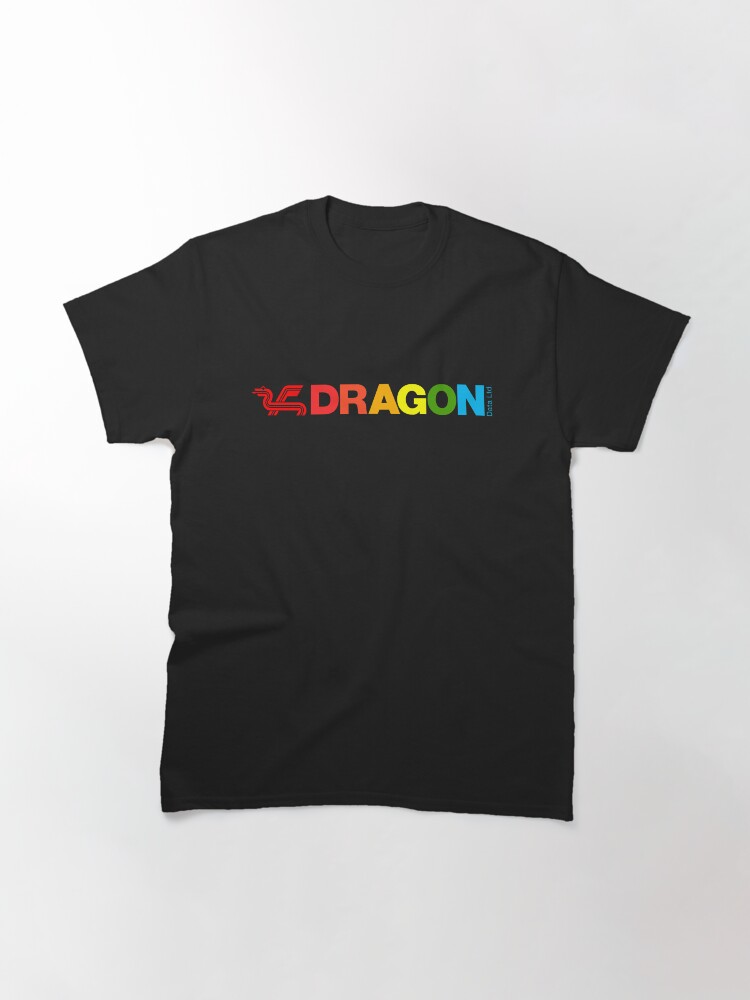 Alternate view of Dragon Data Logo Slim Classic T-Shirt