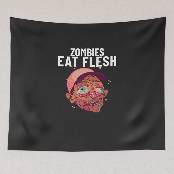 Item preview, Zombies Eat Flesh Parody designed and sold by art-fox.