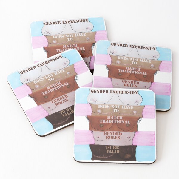 Item preview, gender expressions are not necessarily gender roles designed and sold by BryonyMayArt.