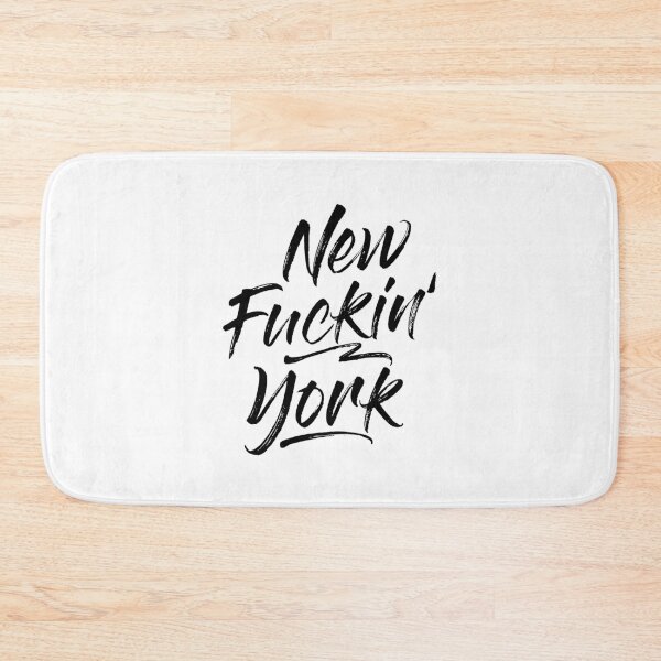 Item preview, NEW FUCKIN YORK BRUSH HANDWRITTEN BY SUBGIRL designed and sold by SUBGIRL.