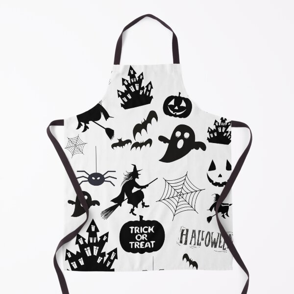 Artikelvorschau, Halloween Party Pattern Spiders Witches Pumpkin entworfen und verkauft von lucomini.