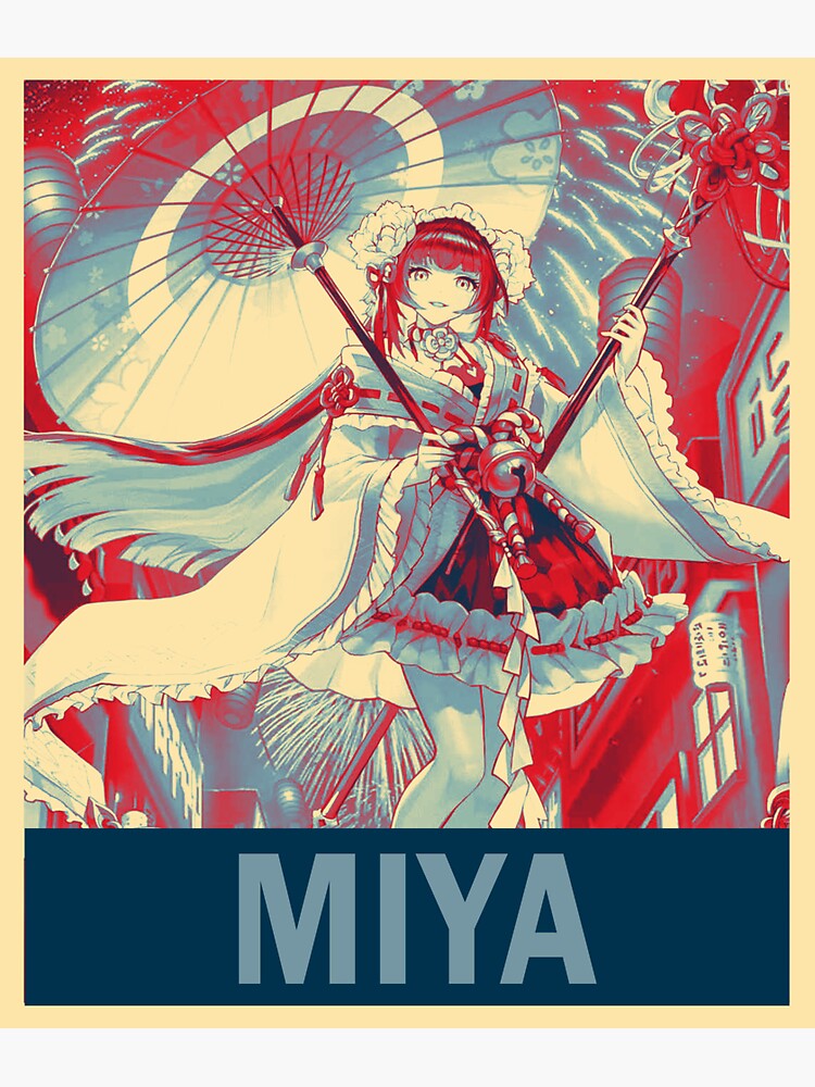 "Guardian Tales Miya" Sticker for Sale by kuraakur Redbubble