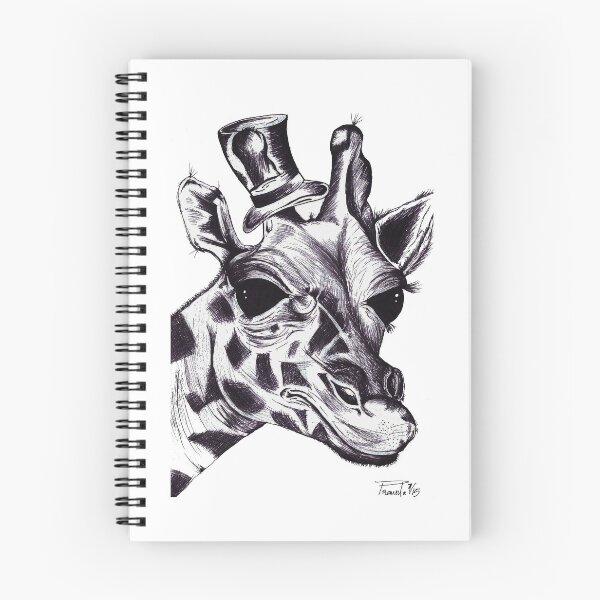 Item preview, Giraffe with Top hat 2 designed and sold by PreeBee.