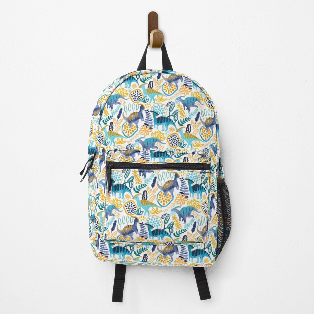 Gouache Parasaurolophuses Backpack