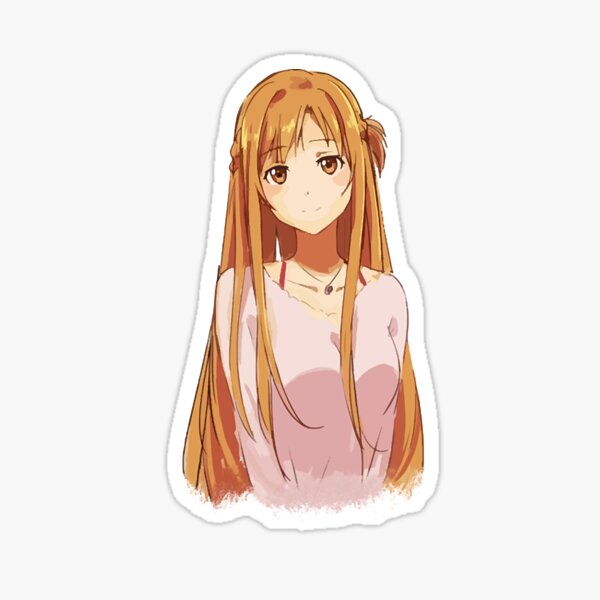 Sword Art Online - Anime- Asuna Yuuki d. Bikini Sun Fun Sticker